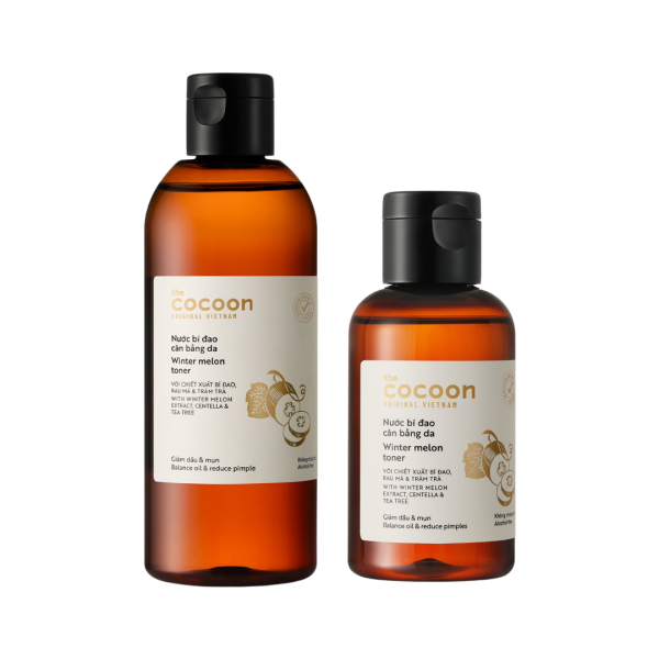 Nước Bí Đao Cân Bằng Da Cocoon Winter Melon Toner 140mL - 310mL
