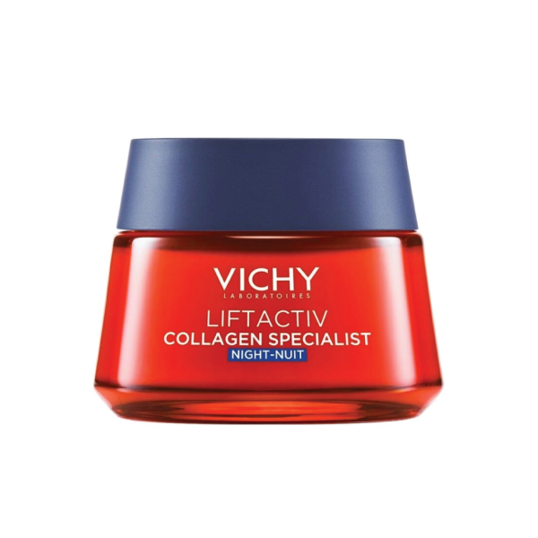 Kem Dưỡng Sáng Da, Mờ Thâm Nám Vichy Liftactiv Collagen Specialist Night 50mL