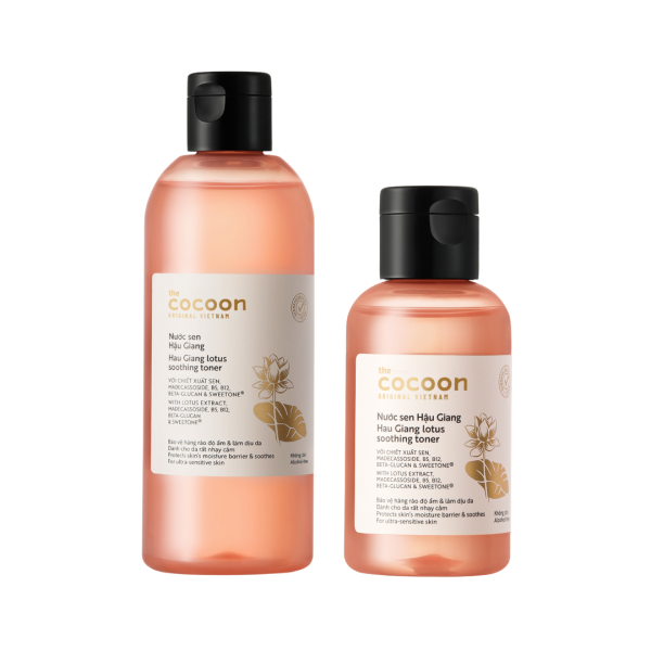 Toner Cocoon Nước Sen Hậu Giang Lotus Soothing Toner