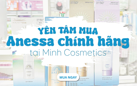 Thông báo chính thức về nhãn hàng Anessa tại Skin365