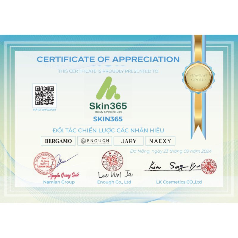 Authenticity certificate