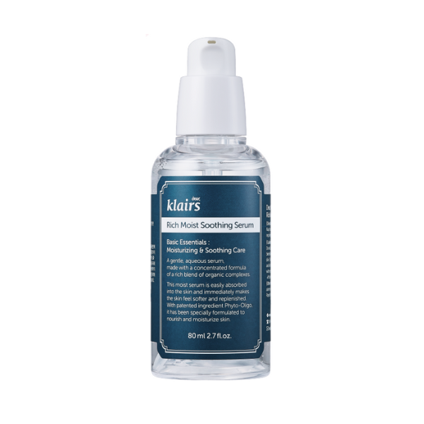 Tinh Chất Dưỡng Da Klairs Rich Moist Soothing Serum 80mL