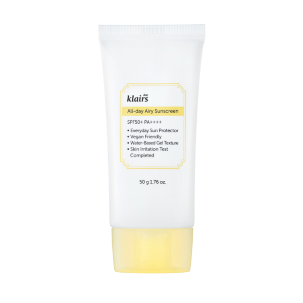Kem Chống Nắng Klairs All-day Airy Sunscreen SPF50+ PA++++ 50g