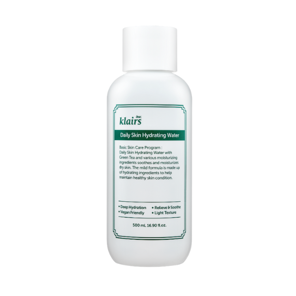 Nước Hoa Hồng Klairs Daily Skin Hydrating Water 500mL