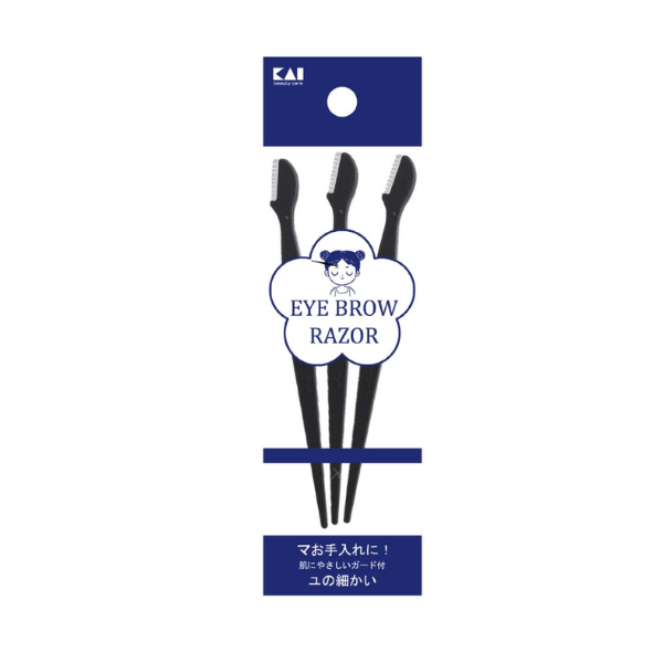 Dao Cạo Mày KAI Face Eyebrow Razor (Set 3 Cây)