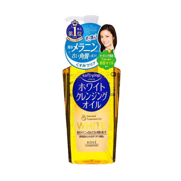 Dầu Tẩy Trang Kosé Softymo White Cleasing Oil 230mL
