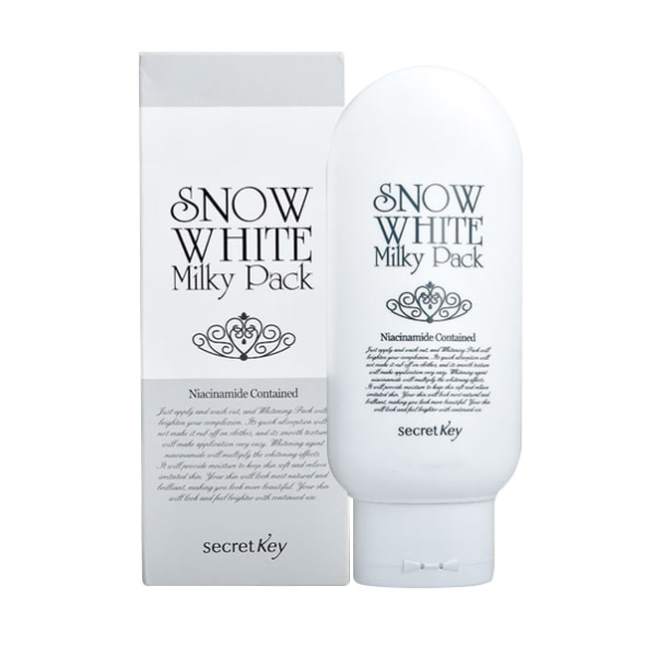 Kem Tắm Trắng Snow White Milky Pack Secret Key 200g