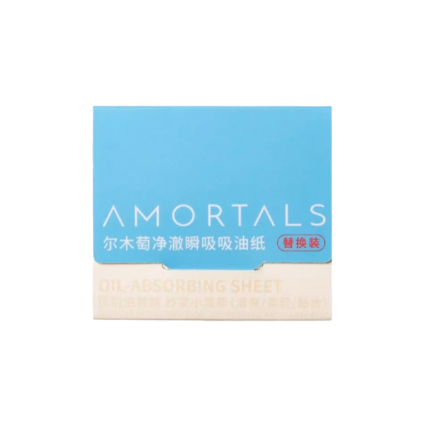 Giấy Thấm Dầu AMORTALS Oil - Absorbing Sheet 80 Tờ