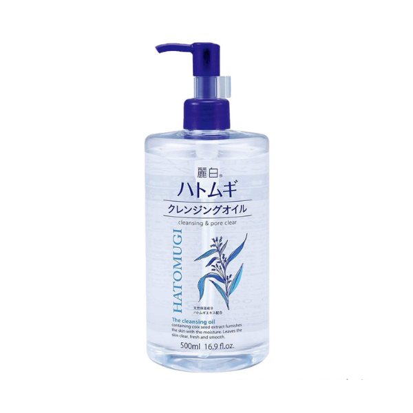 Dầu Tẩy Trang Hatomugi Cleansing Oil 500mL