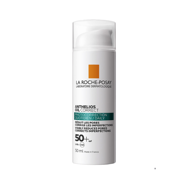 Kem Chống Nắng La Roche-Posay Anthelios Oil Correct Photocorrection Daily Gel-Cream SPF50+ 50mL