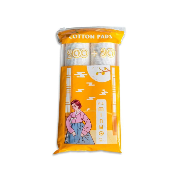 Bông Tẩy Trang MINHO Cotton Pads (200+30 Miếng)