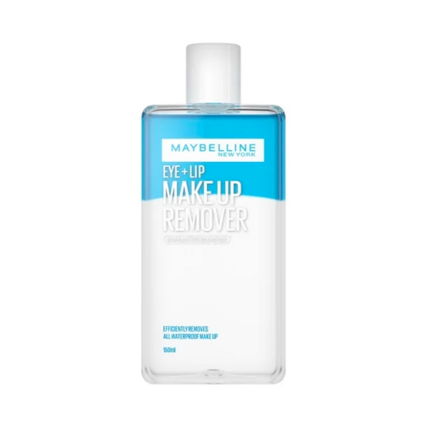 Tẩy Trang Mắt Môi Maybelline Eye+Lip Make Up Remover 150mL