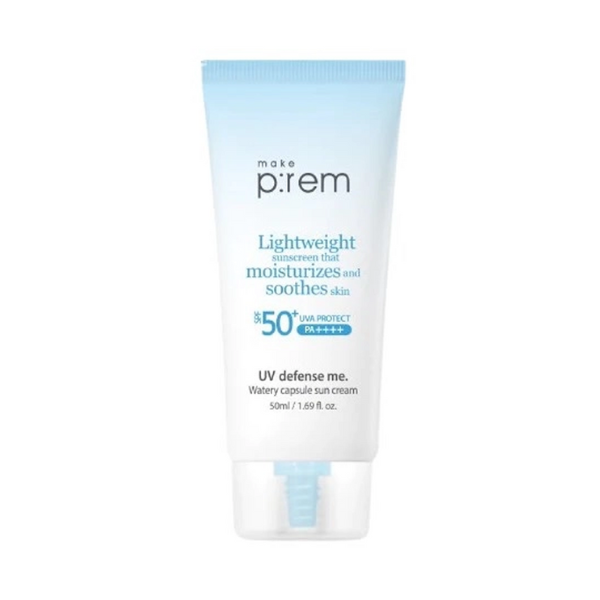 Kem Chống Nắng Make P:rem UV Defense Me Watery Capsule Sun Cream SPF50+ PA++++ 50mL