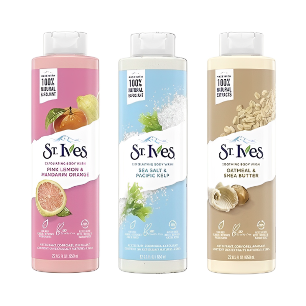 Sữa Tắm StIves Exfoliating Body Wash 650mL