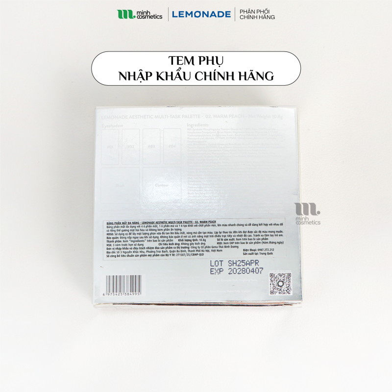 Tem phụ chính hãng