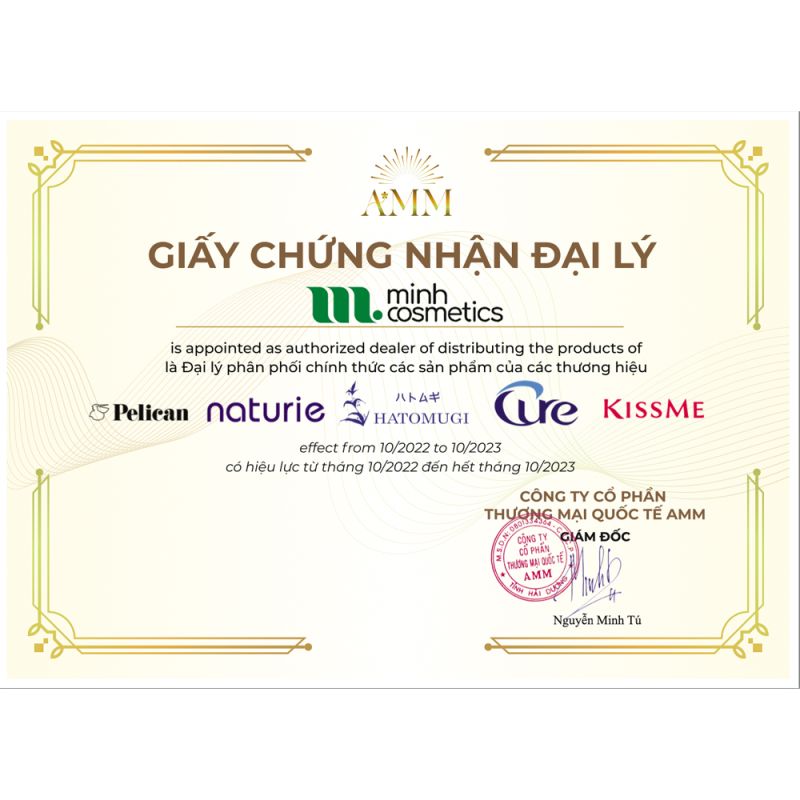 Chứng nhận chính hãng