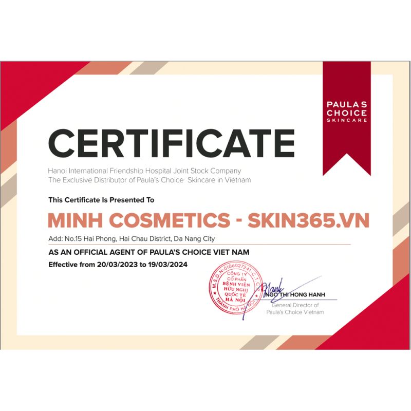 Authenticity certificate