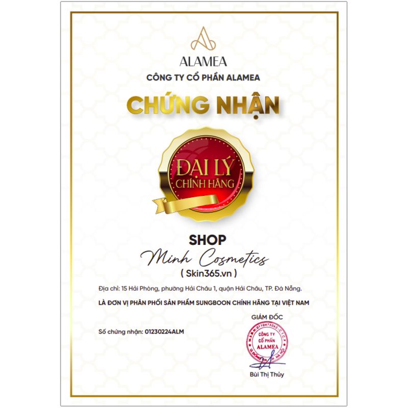 Authenticity certificate
