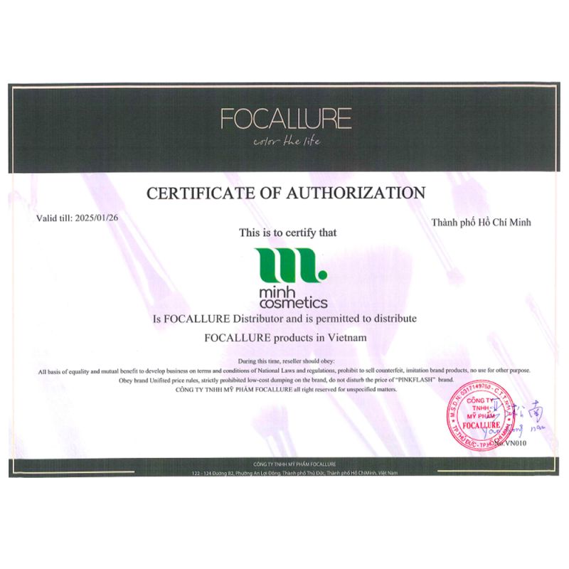 Authenticity certificate