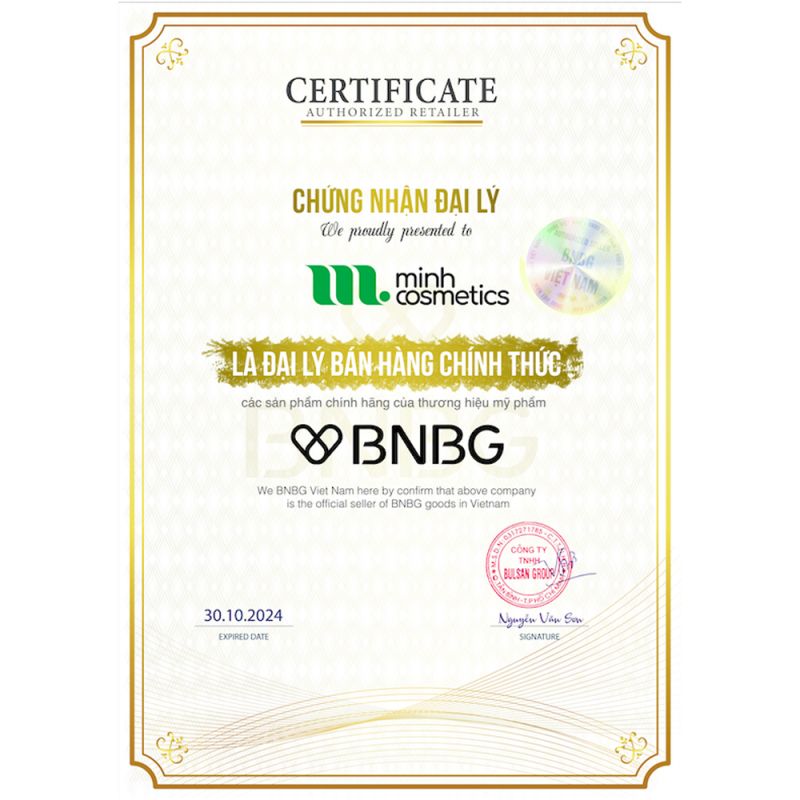 Chứng nhận chính hãng