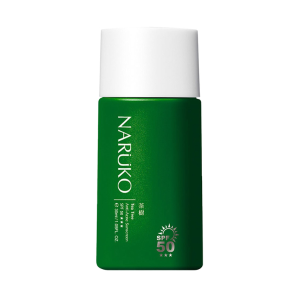 Kem Chống Nắng Naruko Tea Tree Anti-Acne Sunscreen SPF50+++ 30ml