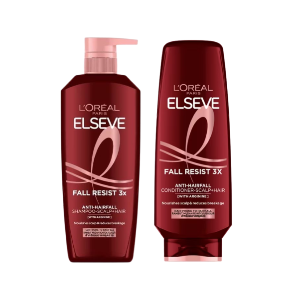 Dầu Gội / Dầu Xả L’Oréal Paris Elseve Fall Resist 3X Anti-Hairfall Scalp + Hair