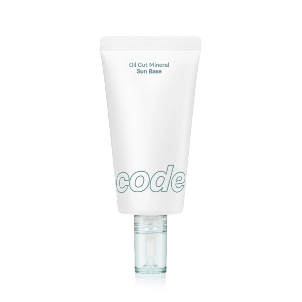 Kem Lót Kiềm Dầu Code Glokolor Oil Cut Mineral Sun Base SPF50+ PA+++ 35mL