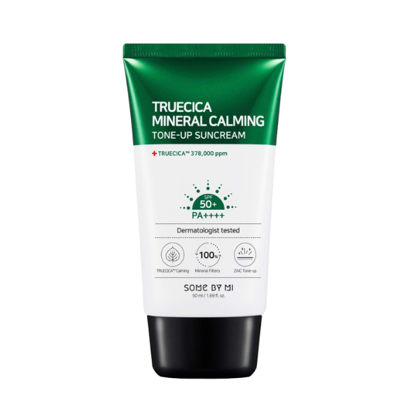 Kem Chống Nắng Some By Mi Truecica Mineral Calming Tone-Up Suncream SPF50+ PA++++ 50mL