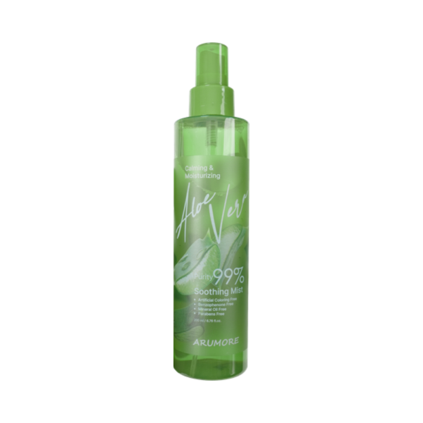 Xịt Khoáng Lô Hội Dưỡng Ẩm Và Làm Dịu Da ARUMORE ALOE VERA SOOTHING MIST 200mL