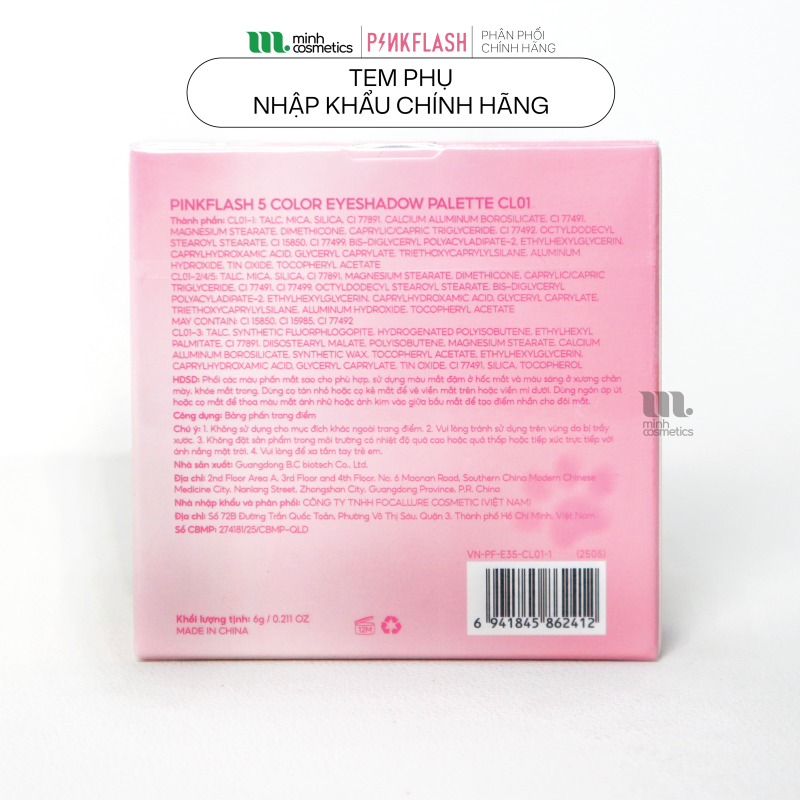 Tem phụ chính hãng