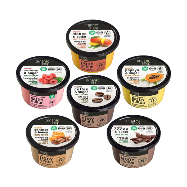 Tẩy Da Chết Toàn Thân Organic Shop Body Scrub 250mL