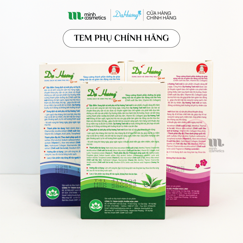 Tem phụ chính hãng