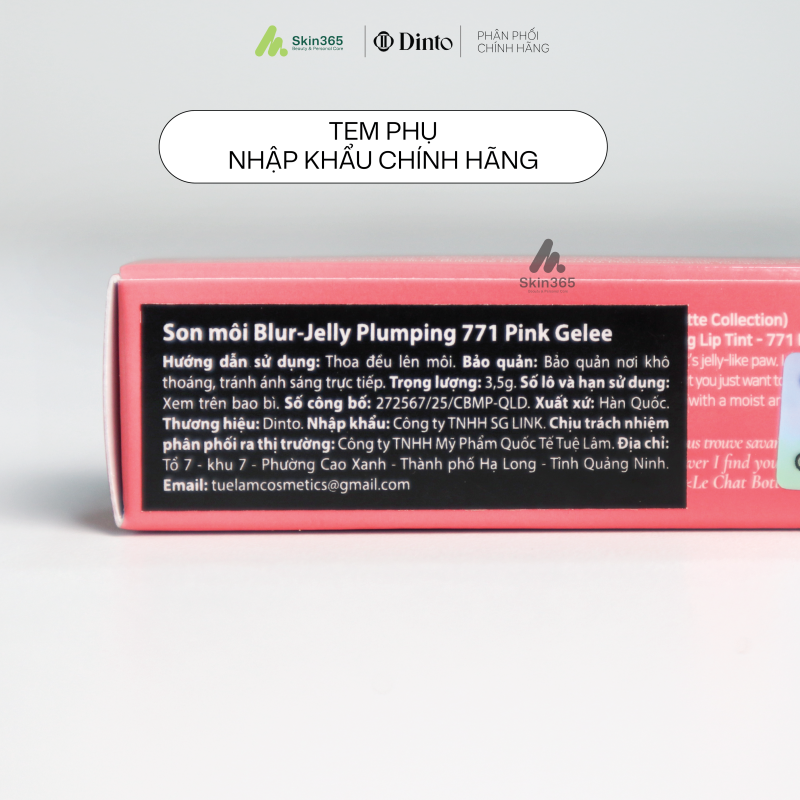 Tem phụ chính hãng
