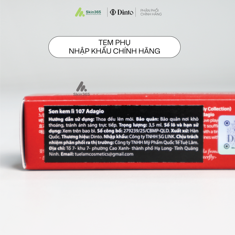 Official secondary label