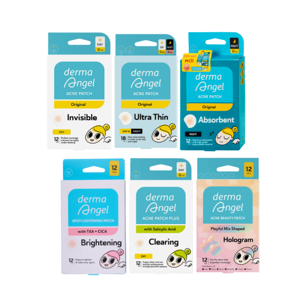 Miếng Dán Mụn Derma Angel - Hút Mụn Giảm Sưng Nhanh & Hỗ Trợ Chăm Sóc Da Mụn