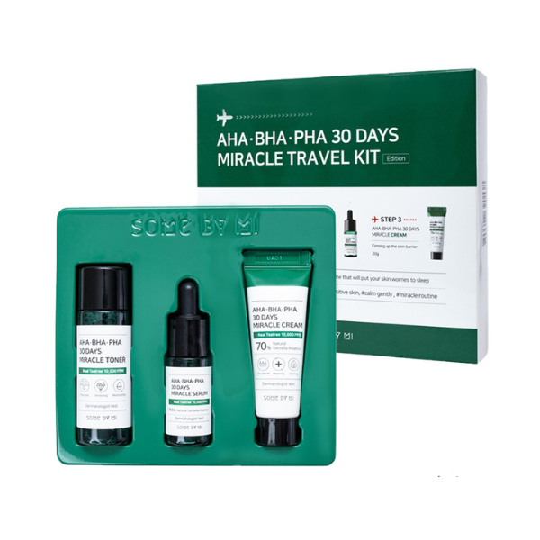 Some By Mi AHA-BHA-PHA 30Days Miracle Travel Kit (3 Items)