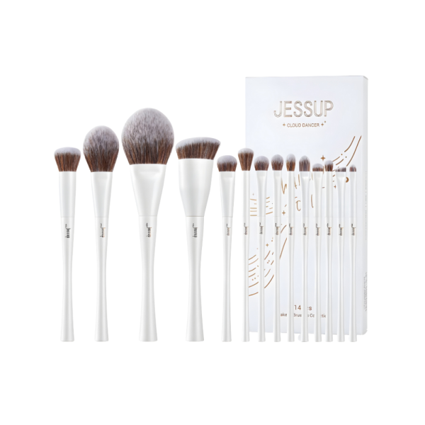 Bộ 14 Cọ JESSUP Makeup Tools Cloud Dancer