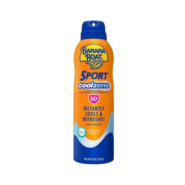 Xịt Chống Nắng Banana Boat Sport Coolzone Sunscreen Continous Spray SPF50 PA++++ 170g