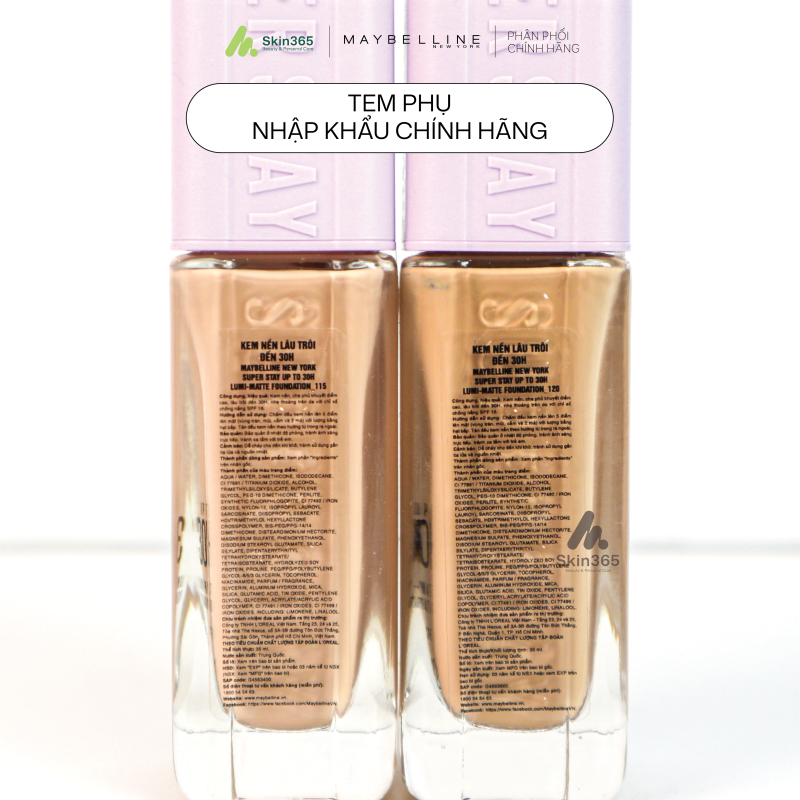 Tem phụ chính hãng