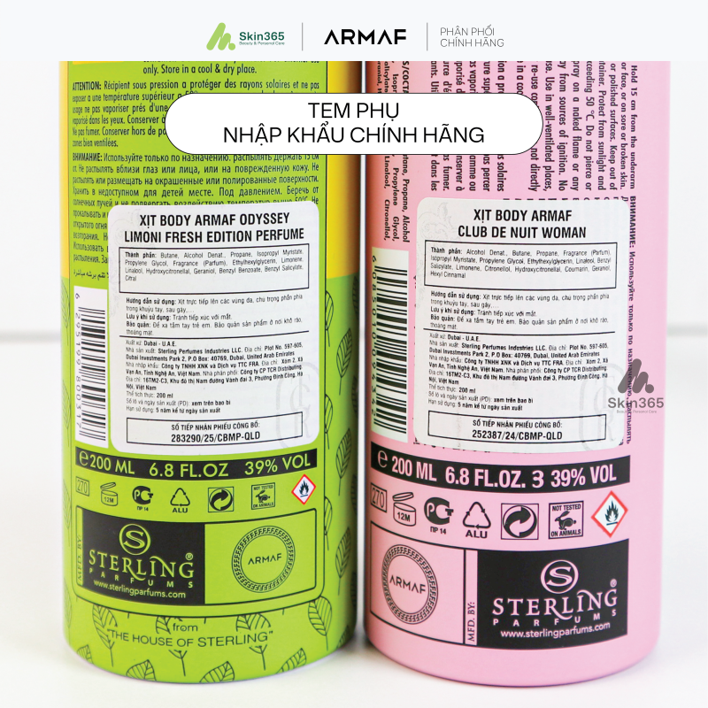 Official secondary label