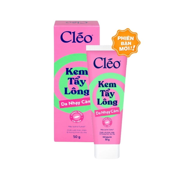 Kem Tẩy Lông Cléo Hair Removal Cream 100g