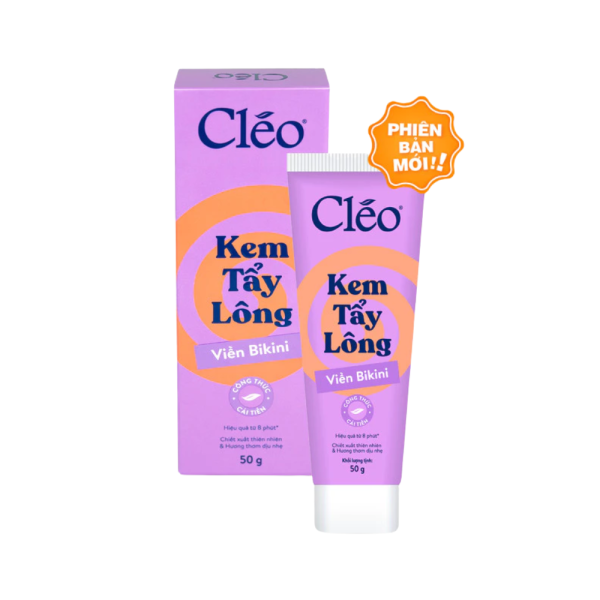 Kem Tẩy Lông Cléo Hair Removal Cream Bikini Line 50g