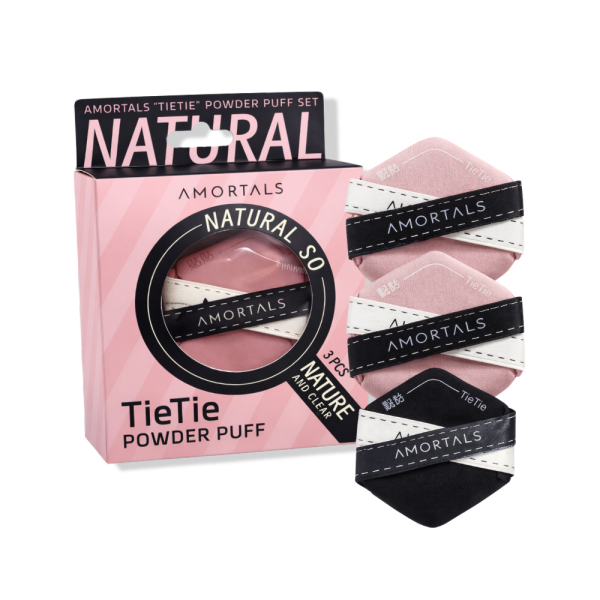 Set 3 Bông Mút AMORTALS TieTie Powder Puff (Mẫu Mới)