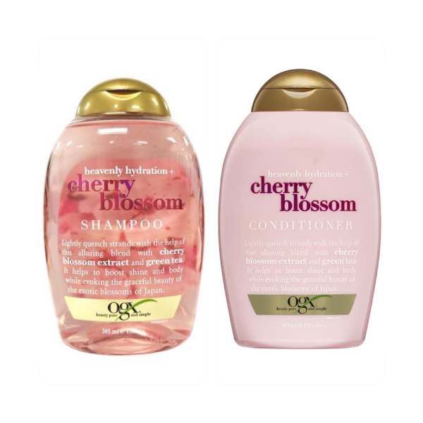 Bộ Gội Xả OGX Heavenly Hydration Cherry Blossom
