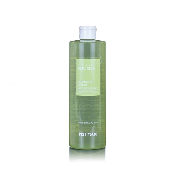 Nước Tẩy Trang Prettyskin The Pure Jeju Cica Cleansing Water 500mL