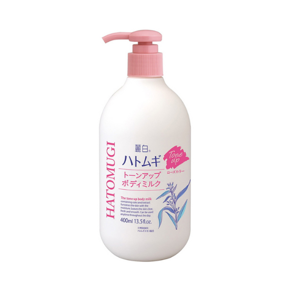 Dưỡng Thể Hatomugi The Tone Up Body Milk 400mL