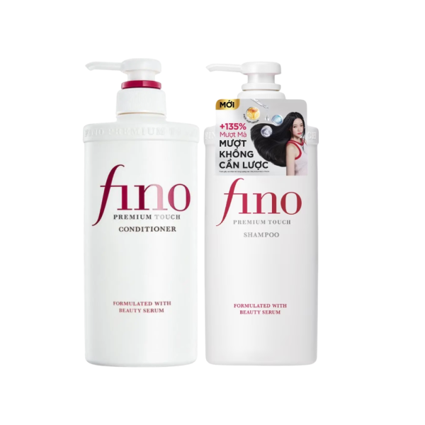 Dầu Gội / Xả Fino Shiseido Premium Touch 550mL