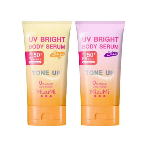 Tinh Chất Chống Nắng Mizumi UV Bright Body Serum Tone Up SPF 50+ PA ++++ Anti-Pollution 120mL
