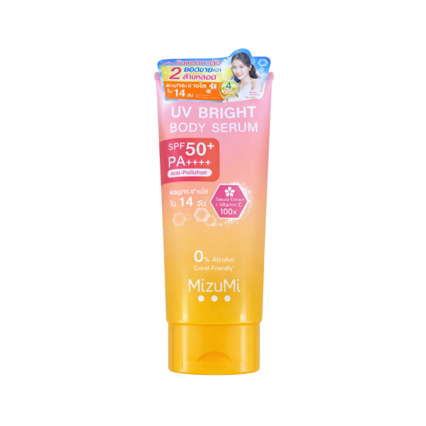 Tinh Chất Chống Nắng Mizumi UV Bright Body Serum SPF 50+ PA ++++ Anti-Pollution 180mL