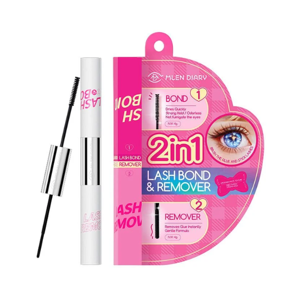 Keo 2 Đầu Mascara Mlen Diary 4in1 Lash Bond & Remover 8g